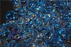 Irridized Aqua Blue