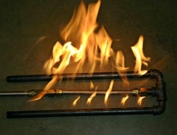 Steel Indoor Fireplace Burner